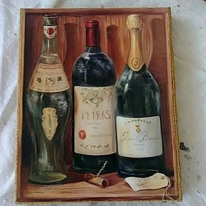Champagne Toast by Nancy Wiseman Canvas Frame